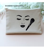 Kişiye Özel Tasarlanabilir Çok Amaçlı Keten Cüzdan 25x20cm(,Hediye,Paketi Yapılır,Not Yazılır)