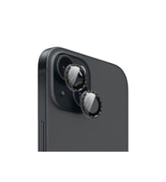 iPhone 15 / 15 Plus için ProLENS Kamera Lens Koruyucu Elmas Kesim Çerçeveli, Kırılmaz Cam
