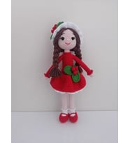 Kokina Çiçeği Bebek Amigurumi Organik Oyuncak