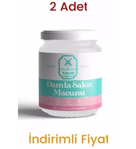 Alaçatı Değirmeni Damla Sakız Macunu 240 gr - 2 KUTU