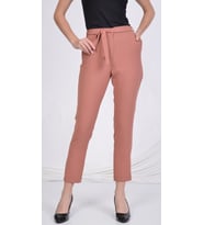 SORALLİNE 1696 GÜL AEROBİN KUMAŞ BAYAN YAZLIK PANTOLON (Gül Pembe)