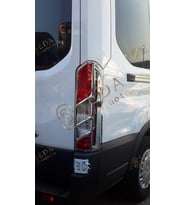 Ford Transit Van 2019 > Stop Çerçevesi 2 Prç. ABS Krom