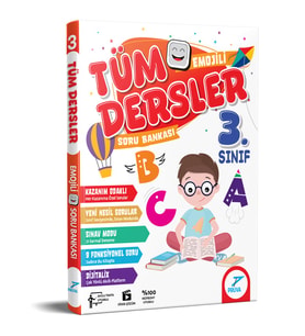 Pruva Akademi 2025 3. Sınıf Tüm Dersler Emojili Soru Bankası