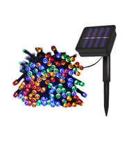 12m 100 Led RGB SOLAR MZ3-004