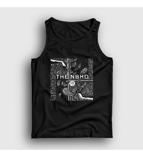 Presmono Unisex Siyah Nbhd The Neighbourhood Atlet 176233tt