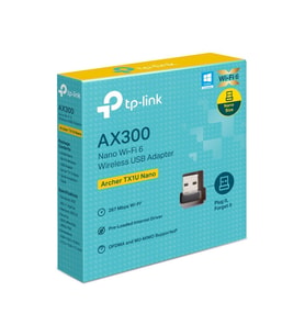 TP-Link Archer AX300 Nano 300 Mbps Kablosuz Ağ Adaptörü