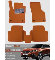 Peugeot 3008 (2017-2020) Uyumlu EVA Paspas Tam Set – Birebir Uyum,Araca Özel Tasarım,Su Geçirmez