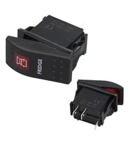 Buzdolabı Sembollü Işıklı 3 Pinli On-Off 12-24V Marin Switch