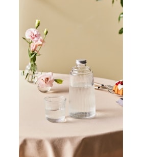 Lille Şeffaf Cam Başucu Sürahisi 1100 ml