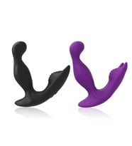 Bat King Wireless Kumandalı Su Geçirmez 360 ° Dönen Titreşimli Lüks  Vibratör (Siyah)
