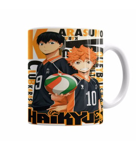 Haikyuu Volleyball Karasuno  Kupa  Bardak Porselen