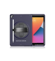 Apple İpad 10.2 (7.nesil) Kılıf Hand Strap Tablet Kılıfı - Lacivert