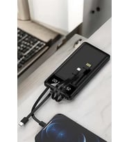 20.000 Mah Lcd Ekran Usb Lightning Type-C Uyumlu İos Android
