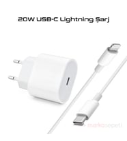 Markasepeti Orijinal CH21 Lightning Şarj Aleti Seti 20W