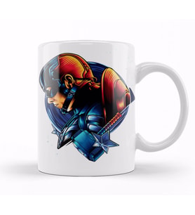 Captain  America Kupa Bardak Porselen