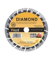 WERT 2713-115 Süper Turbo Elmas Testere (115mm) (Karışık)