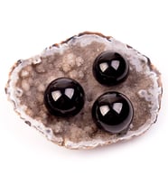 Küçük Boy Obsidyen Taşı Küre