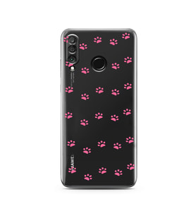 Huawei P30 Lite Uyumlu Baskılı Yumuşak Silikon Şeffaf Telefon Kılıfı