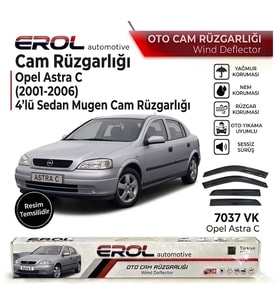 OPEL ASTRA C (2001-2006) 4'LÜ MUGEN CAM RÜZGARLIĞI