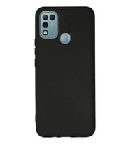 Newface İnfinix Hot 10 Play Kılıf Nano içi Kadife Silikon - Siyah