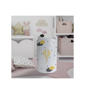 MEKTA HOME BEBEK VE ÇOCUK ODASI Uçan Balon Desenli Oyuncak Sepeti