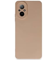 Realme 12 Lite Kılıf Nano içi Kadife Silikon - Pudra
