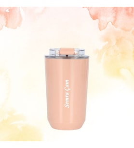 KİŞİYE ÖZEL İSİM BASKILI PASLANMAZ ÇELİK TERMOS BARDAK 400 ML