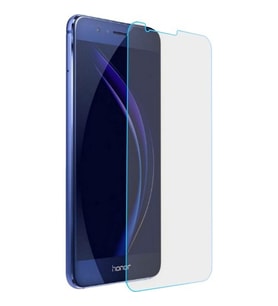 Huawei Honor 8 Uyumlu Ekran Koruyucu Screen Protector Tempered Glass Kristal Netliğinde %100 HD Görüntü, Yüksek Kalite Kırılmaz Temperli Cam (Şeffaf)