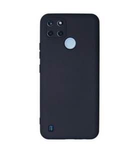 Realme C25y Kılıf Nano İçi Kadife Silikon - Lacivert