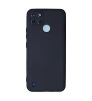 Realme C25y Kılıf Nano İçi Kadife Silikon - Lacivert