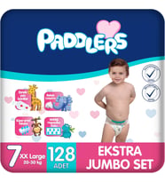 Bebek Bezi 7 Numara Xx-Large (20-30 Kg) 128 Adet – Ekstra Set