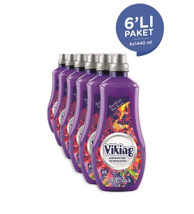 Viking Konsantre Çamaşır Yumuşatıcısı Allstar 1440 ml 6 Adet