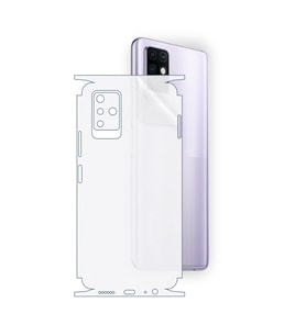 SChitec Infinix Note 10 Uyumlu Fullbody Arka Kaplama Hidrojel Koruyucu Film