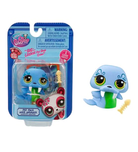 Littlest Pet Shop Minişler Tekli Paket 145 Mors S3 Sanal Kodlu ve Aksesuarlı Mini Figür