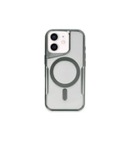 Apple iPhone 11 Kılıf Boyi Magsafe Silikon Kapak - Yeşil