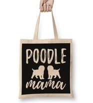 Poodle Mom 09 Bez Çanta Uzun Saplı