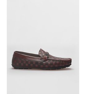 %100 Hakiki Deri Kahverengi Toka Detaylı Erkek Loafer