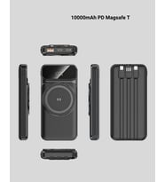 15W Kablosuz Hızlı Şarjlı 10000 mAh Powerbank – Taşınabilir, LED Göstergeli
