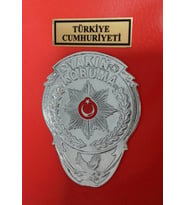 YAKIN KORUMA CÜZDAN ROZETİ (METAL)-SATIN/AL,YAKIN KORUMA KIMLIK KARTLI PERSONELE SATILIR.-SIVILE SATILMAZ