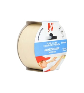 Her Bant Krepe Maskeleme Bantı 48 Mm x 25 Metre Maskeleme Bantı