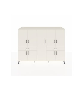 Kronos Dolap 12 Raflı 2 Çekmeceli 8 Kapaklı 220x59x163 Aytaşı-Aytaşı