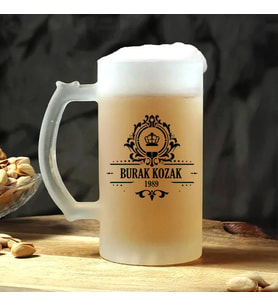 Kişiye Özel Babaya Özel Premium Bira Kadehi