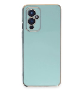 Durukar® One Plus 9 Kılıf Volet Silikon - Açık Yeşil