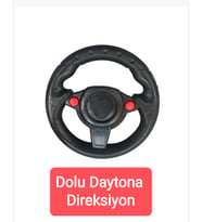 DOLU MARKA  AKÜLÜ 8097 DAYTONA  AKÜLÜ ARABA İÇİN KABLOLU DİREKSİYON