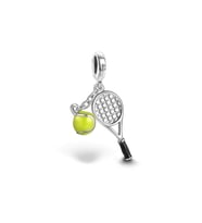 Fubena Tenis Raketi ve Topu Sallantılı Charm
