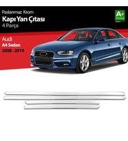 Drs Tuning Drs Tuning Audi A4 Uyumlu Sedan Krom Kapı Yan Çıtası 2008-2019