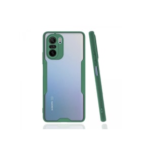 Newface Xiaomi Poco F3 Kılıf Platin Silikon - Yeşil