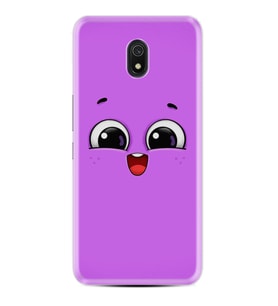 Xiaomi Redmi 8A 8 Pro 9C 9T 10C 11T Pro Kılıf Desenli Silikon Purple Sweety 1717