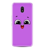 Xiaomi Redmi 8A 8 Pro 9C 9T 10C 11T Pro Kılıf Desenli Silikon Purple Sweety 1717