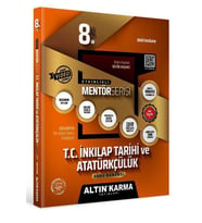 Altın Karma Yayınları 8. Sınıf İnkılap Tarihi Mentör Etkinlikli Kazanım Soru Bankası